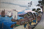 東海道五十三次 刺繍作品集