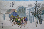 東海道五十三次 刺繍作品集
