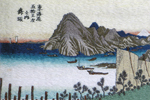 東海道五十三次 刺繍作品集